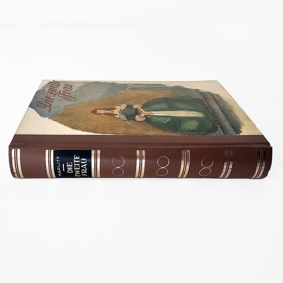 Die Zweite Frau Novel Hardback E Marlitt German Language Book - Picture 2 of 10